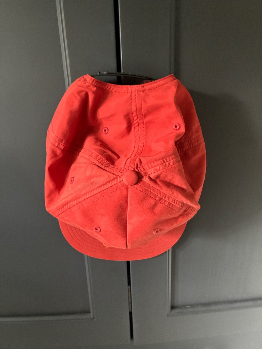 Rust Ruby Revolver Flat Brim Baseball Cap - Picture 2 of 5